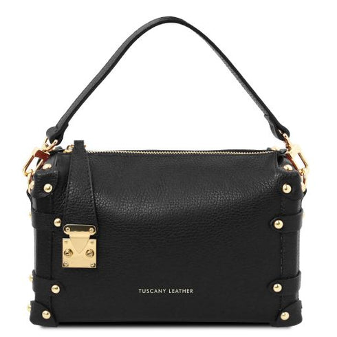 Praline - Soft leather duffle bag